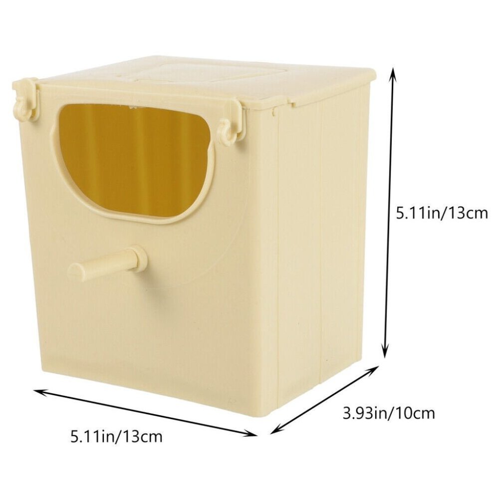 Hanging Bird House Bird Nesting House Hanging Hatching Box 6X pieces